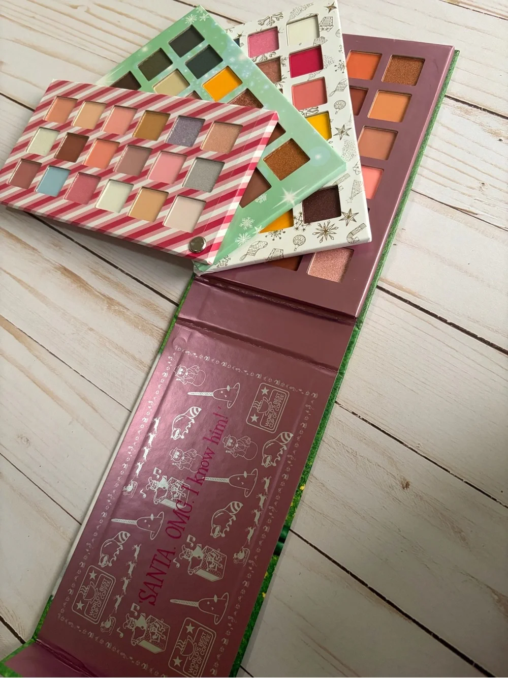 Revolution Elf Eyeshadow Palette Bundle - I’m A Cotton Headed Ninny Muggins NWT
